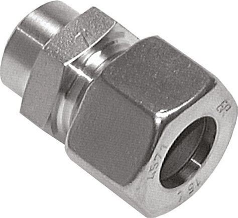 17 mm electrical box compression fitting|12S & 17mm Stainless Steel Straight Compression .